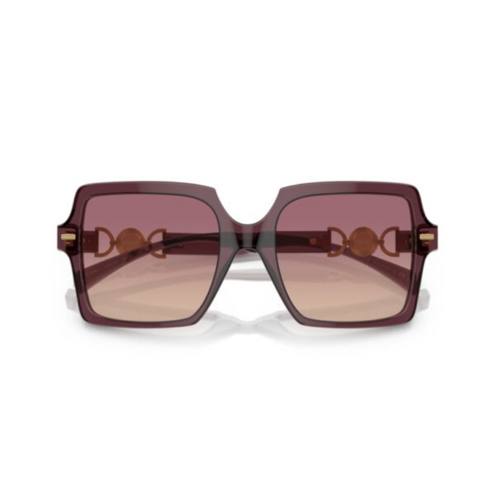 NEW VERSACE SQUARE PINK WOMEN SUNGLASSES VE4441 5209/68  MOD 4441 520968 - Picture 4 of 5